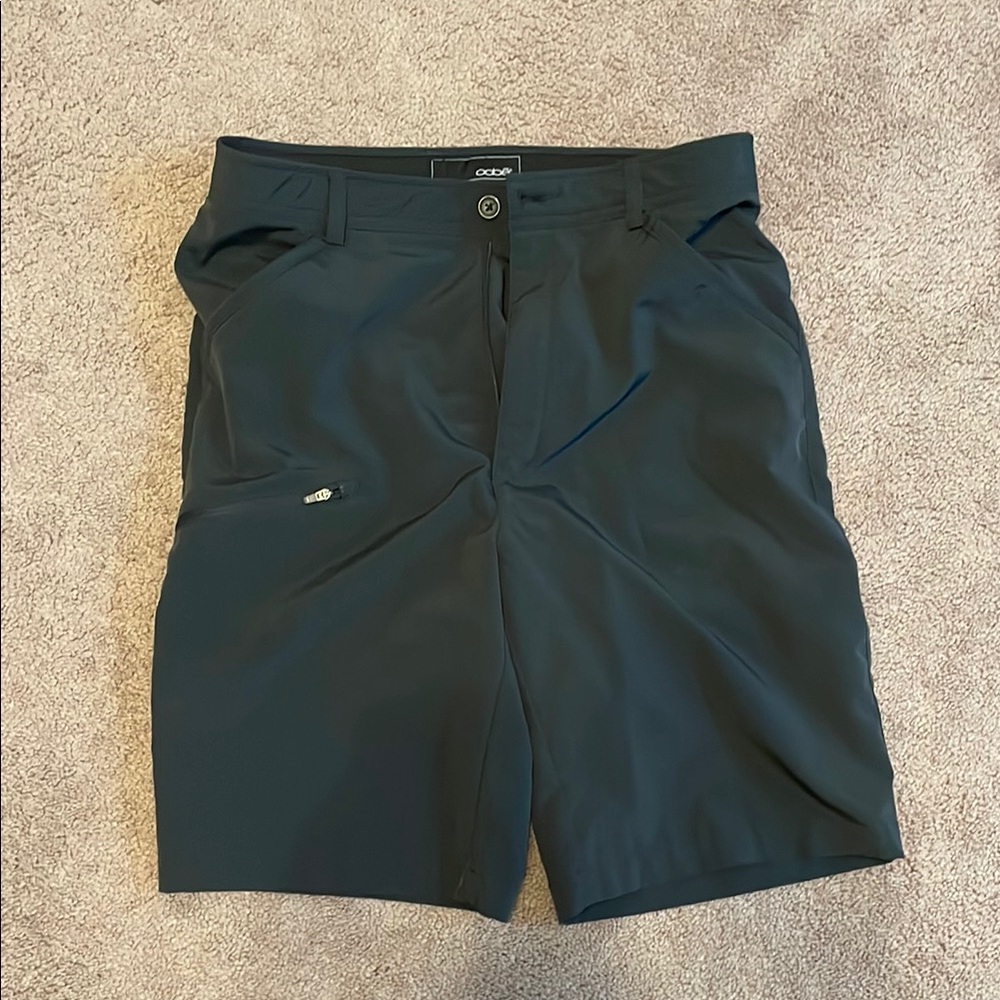 O'Neill Men's Dark Gray Flat Front Shorts